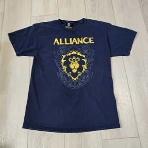 Alliance Navy T-Shirt with Lion Emblem
